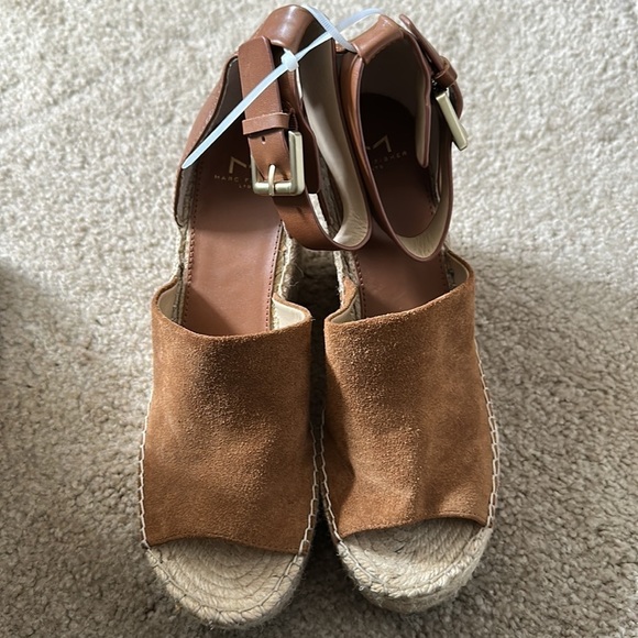 NEW! MARC FISHER ADALYN ESPADRILLE WEDGE SANDAL - SIZE 9.5 - Picture 6 of 6